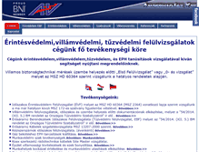 Tablet Screenshot of ampervadasz.hu